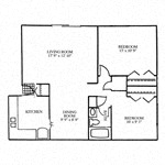 Suite A Floorplan